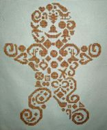 Tribal Gingerbread Man PDF