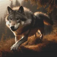 Running Wolf