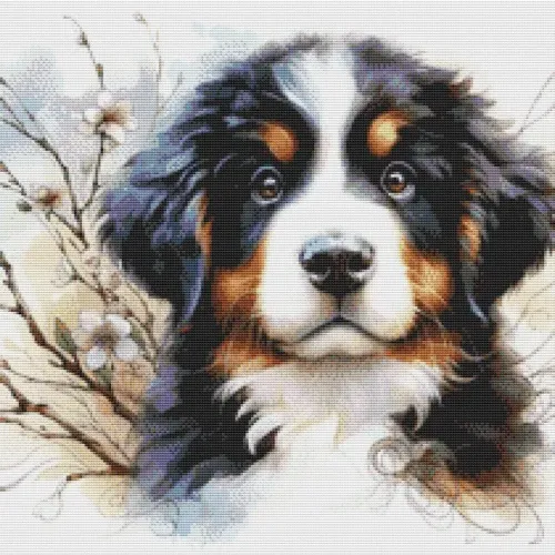 Bernese Mountain Dog Puppy