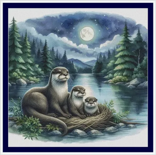 Otter Family