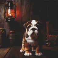 English Bulldog Puppy 