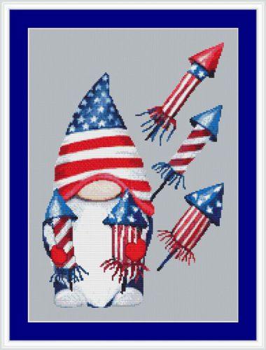 Independence Day Gnome